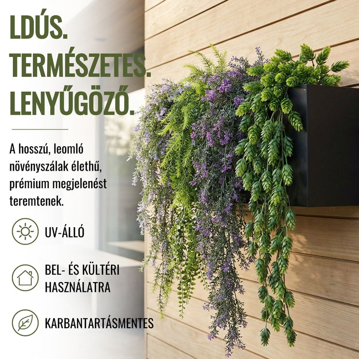 DECKO Verdure Eden ültethető - DAHLIA - 7 db-os műnövény szett