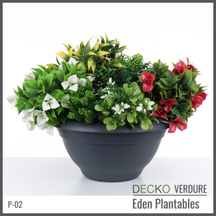 Ültethető műnövény szett (8 db) – DECKO Verdure Eden FLORA – Ingyenes szállítással