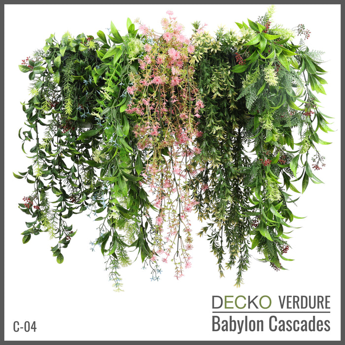 DECKO Verdure Babylon - JASMINE - 5 db-os függő műnövény szett