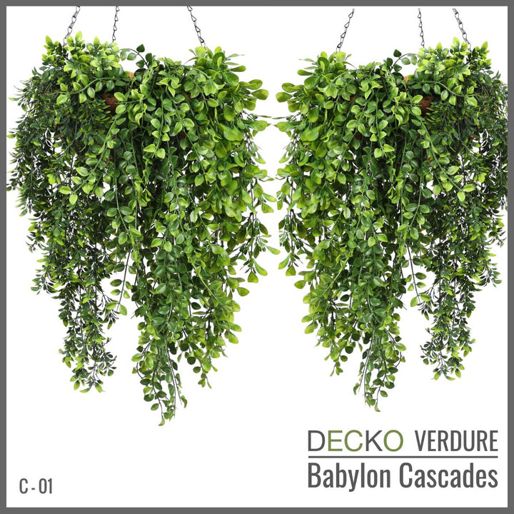 DECKO Verdure Babylon - SENNA - 2 x 3 db-os függő műnövény szett