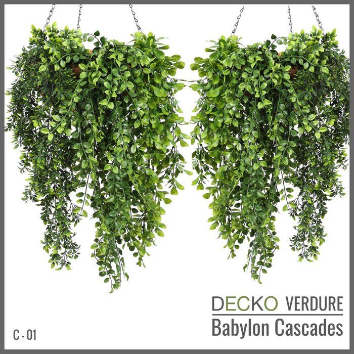 DECKO Verdure Babylon - SENNA - 2 x 3 db-os függő műnövény szett