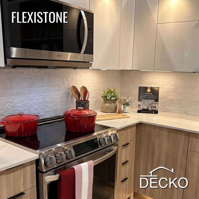 Hajlékony 3D kőhatású falpanelek MINTA - BRICO NATURALE | DECKO Flexistone - Ingyenes szállítás