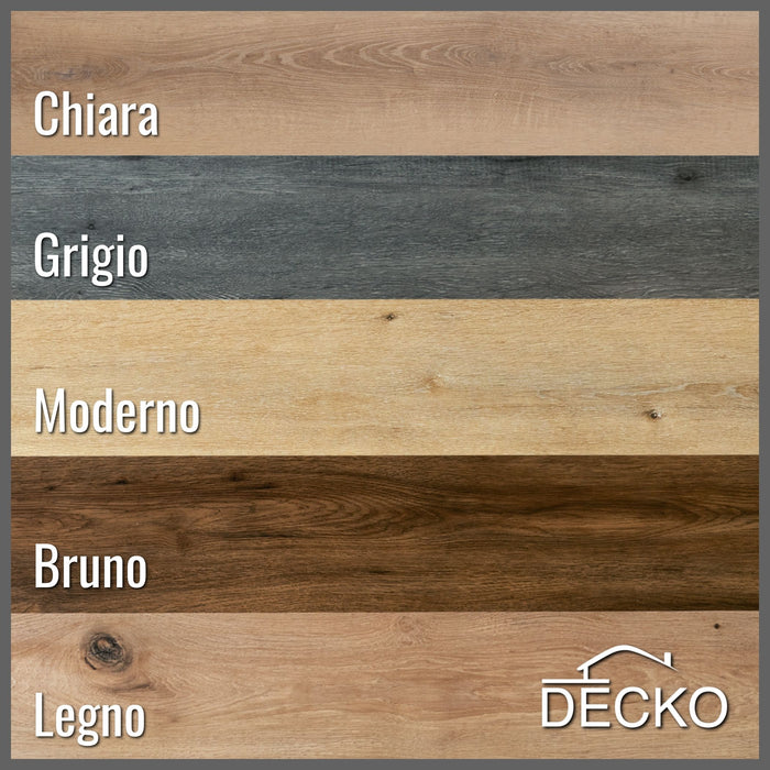 SPC Hibrid Vinyl Padló - Kőkompozit, vízálló | DECKO (1,64 - 2,23 m²/doboz) - (válassz színt)