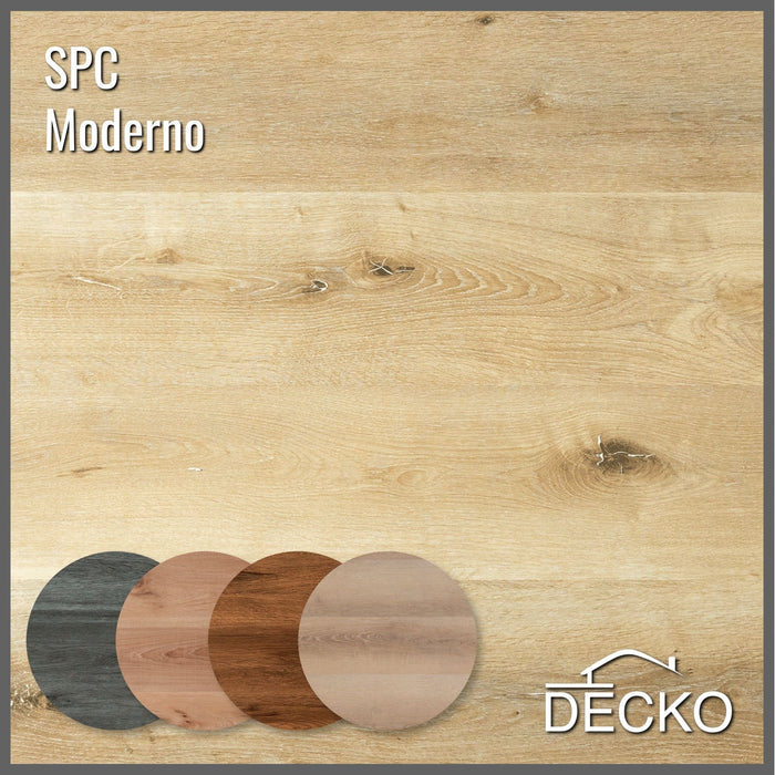 SPC Hibrid Vinyl Padló - MODERNO - Kőkompozit, vízálló | DECKO (2,23 m²/doboz)