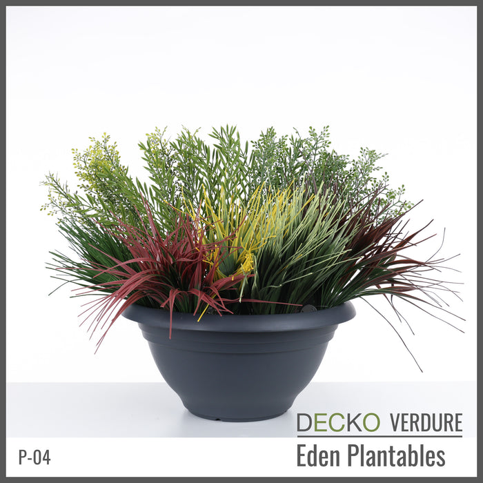 DECKO Verdure Eden ültethető - VERBENA - 8 db-os műnövény szett