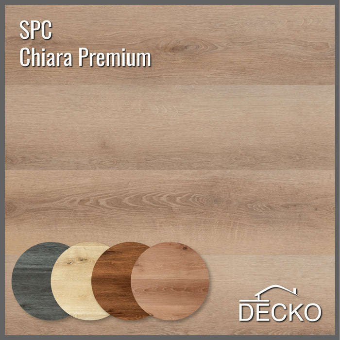 SPC Hibrid Vinyl Padló - CHIARA Premium Kollekció - Kőkompozit, vízálló | DECKO (1,67 m²/doboz)