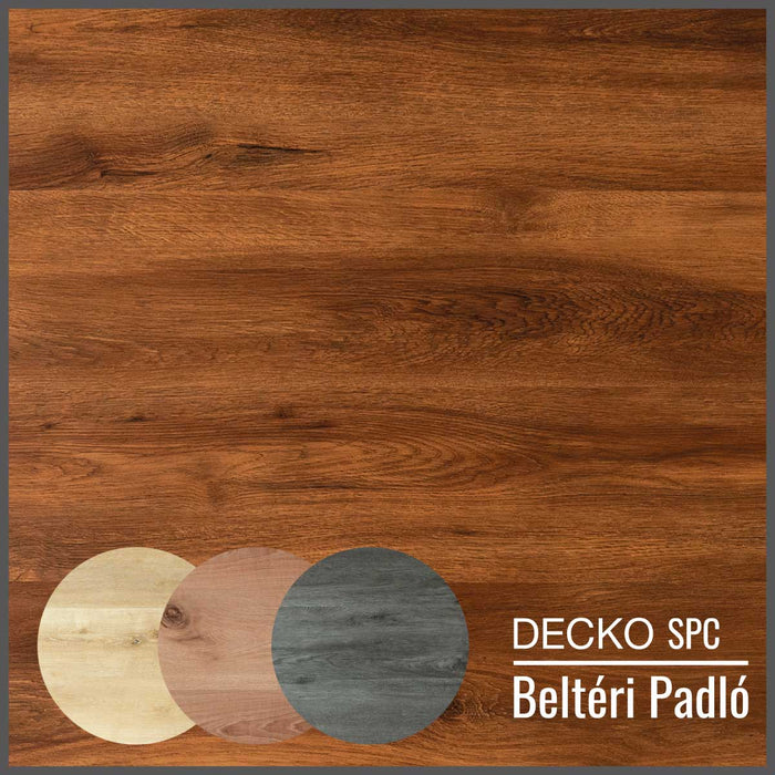 SPC Hibrid Vinyl Padló - <b>BRUNO</b> - Kőkompozit, vízálló | DECKO (2,23 m²/doboz)