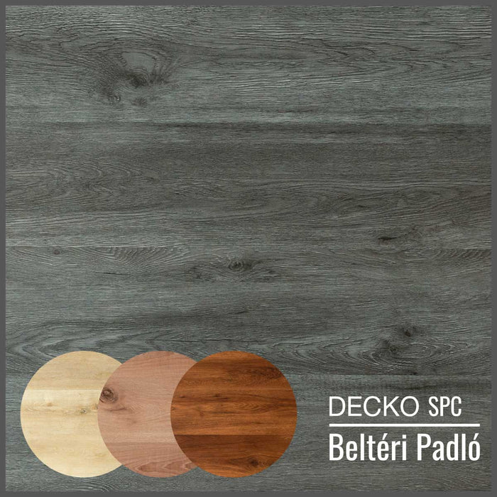 SPC Hibrid Vinyl Padló  - <b>GRIGIO</b> - Kőkompozit, vízálló | DECKO (2,23 m²/doboz)