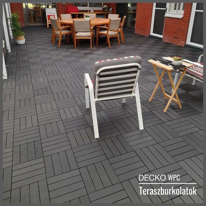 DECKO WPC <b>Teraszburkolat Színminta</b> - Térítésmentes, Ingyenes házhoz szállítással (880 Ft kezelési költséggel)
