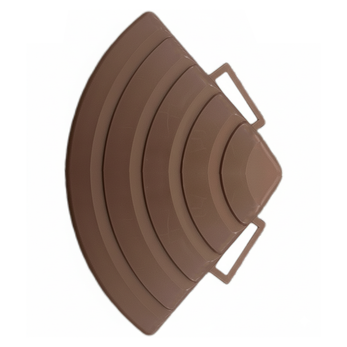 Deck Tiles - <b>BROWNSLAT</b> - Interlocking PP Flooring, with Recycled Premium Polypropylene | DECKO Lite (608x304x20 mm tile) - (One Piece)